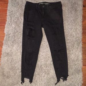 American Eagle jegging crop